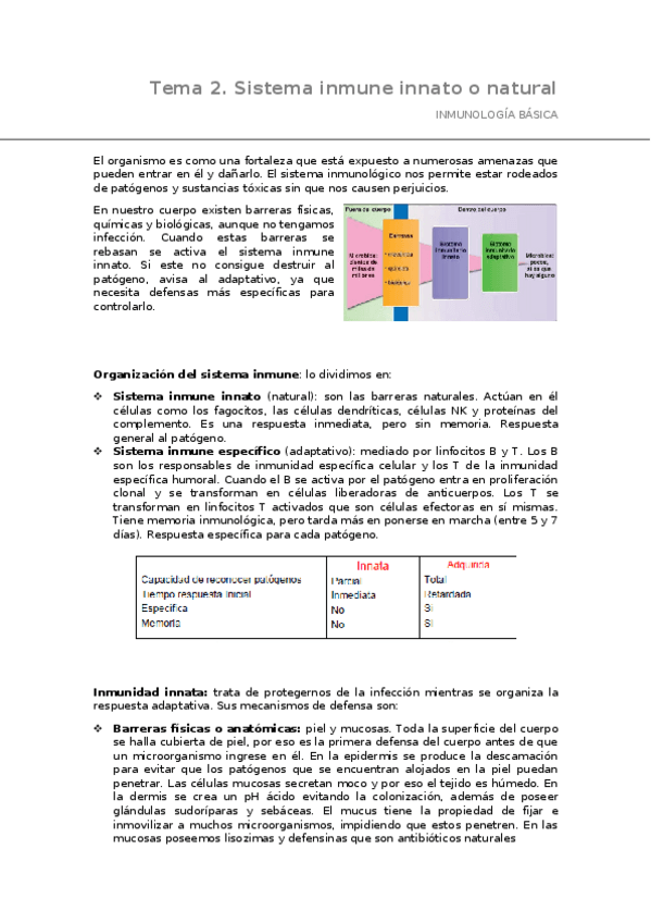 Miniatura del documento Inmuno tema 2.docx