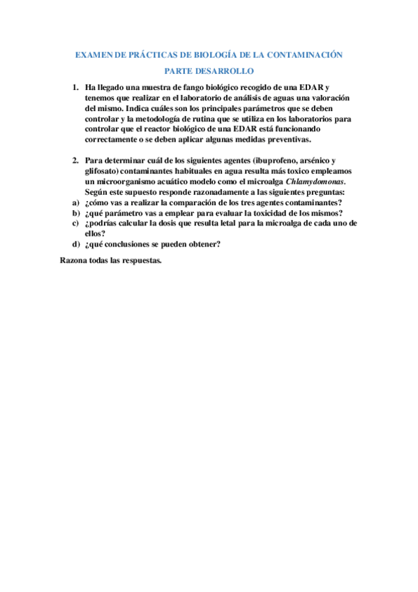 Miniatura del documento Examen prácticas contaminación DESARROLLO.pdf