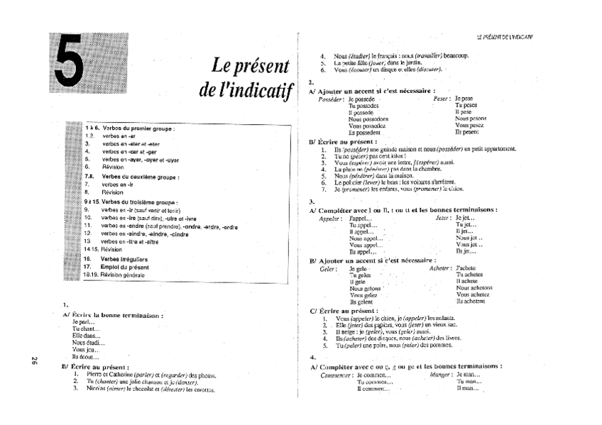 Miniatura del documento Exercices sur le présent.pdf