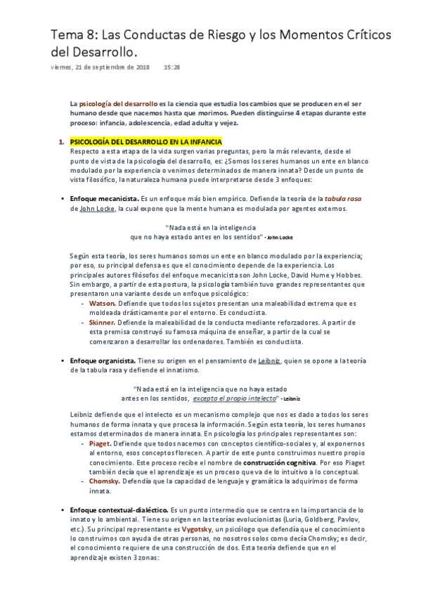 Miniatura del documento INTRODUCCIÓN Tema 8. Las Conductas de Riesgo y los Momentos Críticos del Desarrollo.pdf