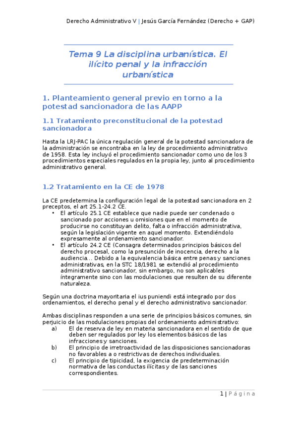 Miniatura del documento Tema 9 La disciplina urbanística.docx