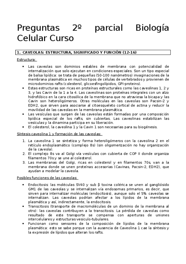 Miniatura del documento Preguntas 2º parcial Biología Celular Curso 2018 2.docx