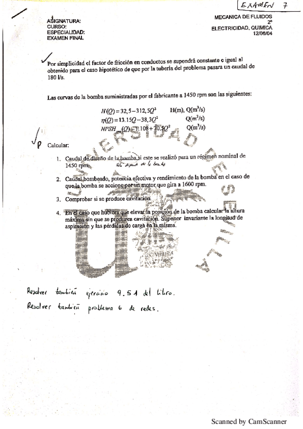 Miniatura del documento Exámenes 7 y 9 y problemas de bombas.pdf