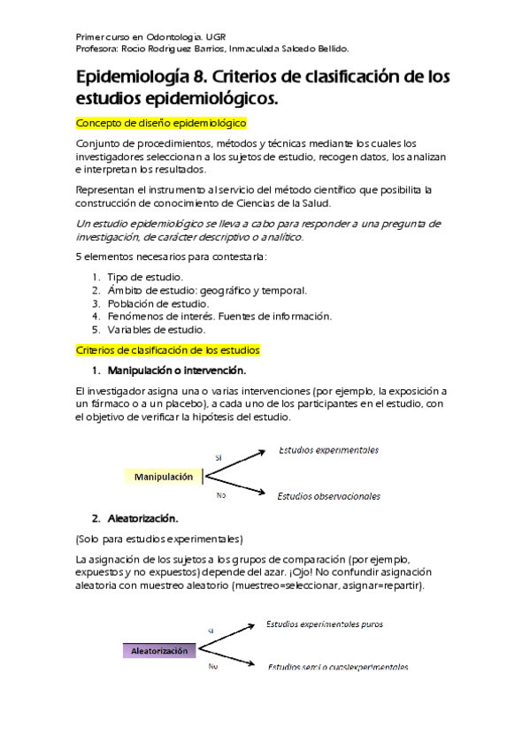 Miniatura del documento Epidemiología 8. Criterios de Clasificación..pdf