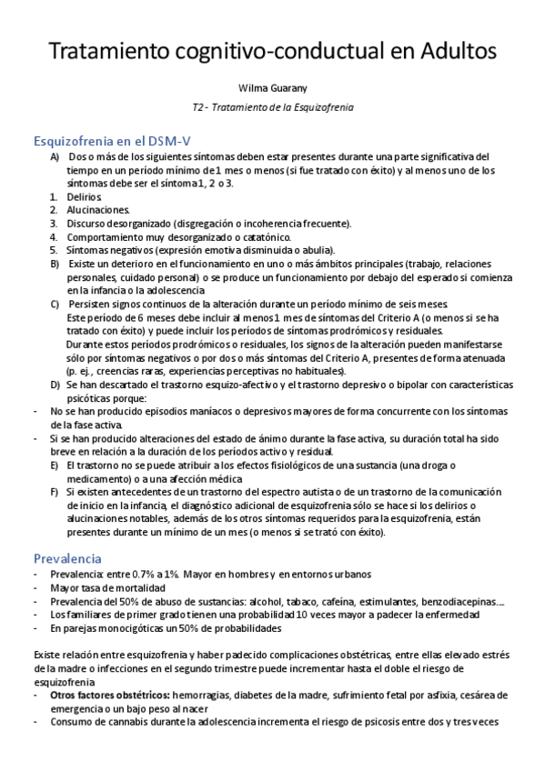 Miniatura del documento Tratamiento cognitivo - Tema 2- Esquizofrenies.pdf