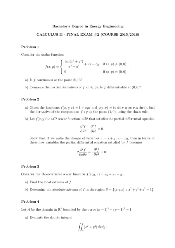 Miniatura del documento Calculus II_Energy_Final Exam (2016).pdf
