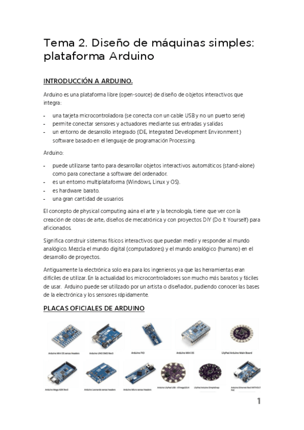 Miniatura del documento Tema 2. Plataforma arduino.pdf