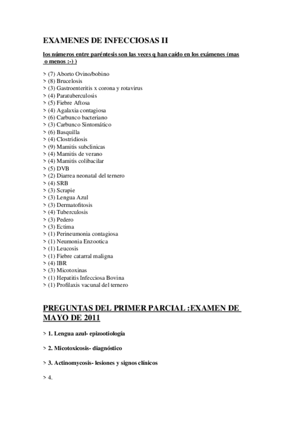 Miniatura del documento Preguntas fercuentes y 1ºParcial 2011.docx