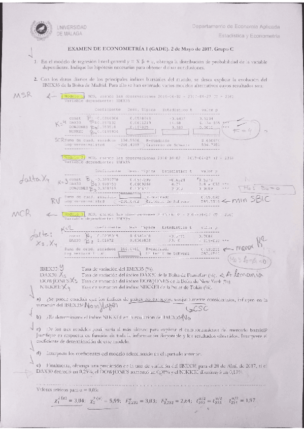 Miniatura del documento Econometría 1. Exámenes parciales 2017.pdf