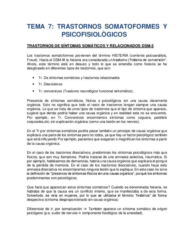 Miniatura del documento TEMA 5 TRASTORNOS SOMATOFORMES.pdf