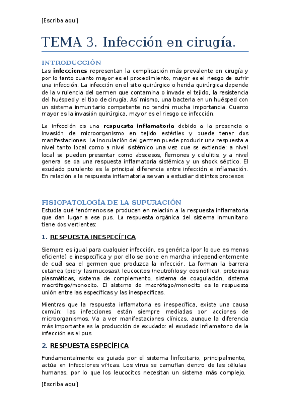 Miniatura del documento TEMA 03. Infección en cirugía.docx