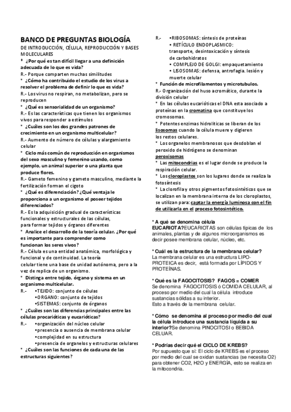 Miniatura del documento BANCO DE PREGUNTAS BIOLOGÍA GENERAL.pdf