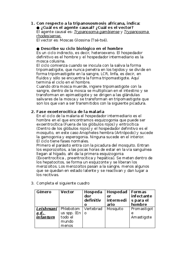 Miniatura del documento PREGUNTAS EXAMENES PARASITOLOGÃ-A.doc