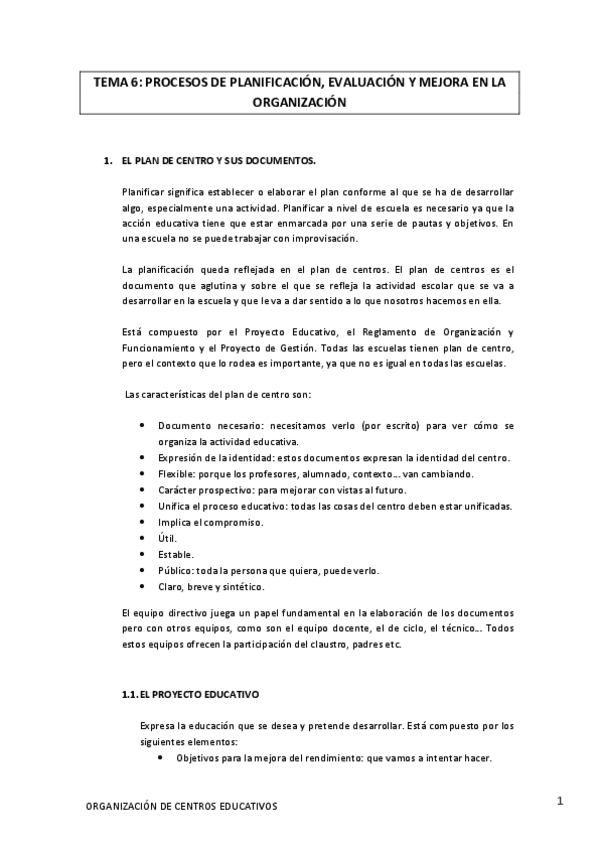 Miniatura del documento TEMA 6 PROCESOS DE PLANIFICACIÓN- EVALUACIÓN Y MEJORA EN LA ORGANIZACIÓN.pdf