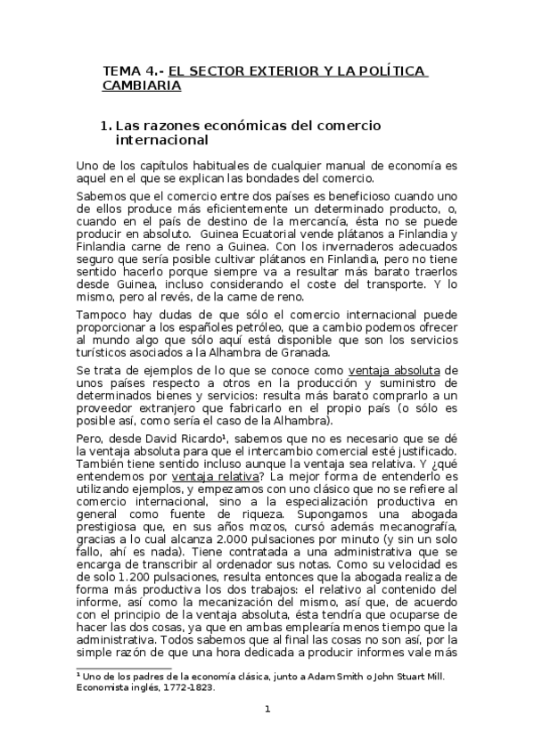 Miniatura del documento EC II Tema 4-El sector exterior y la política cambiaria.doc