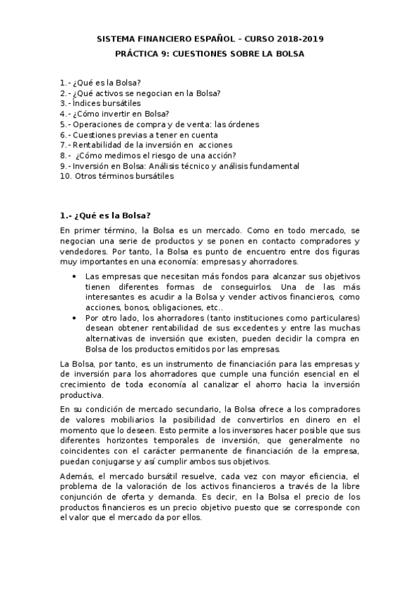 Miniatura del documento Practica 9 Solución Cuestiones sobre la Bolsa - Documentacion (1).docx