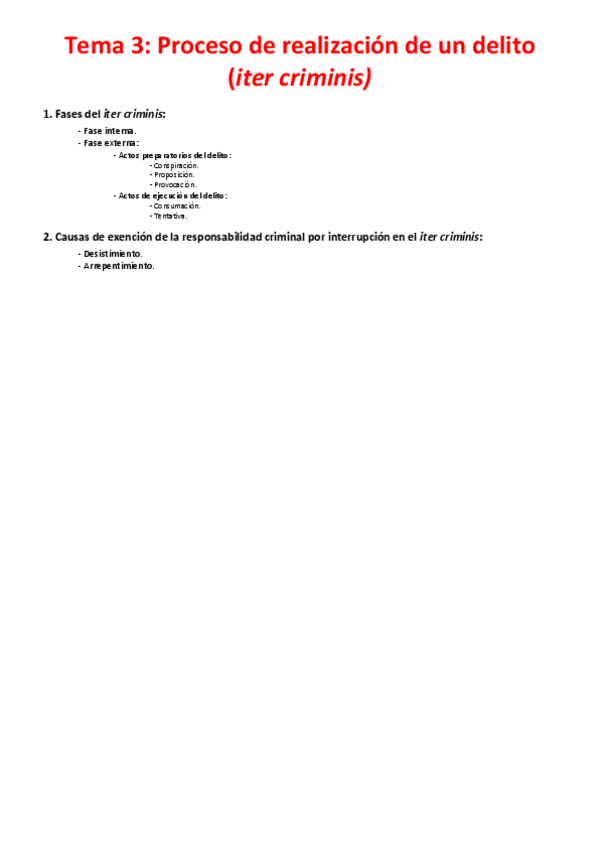 Miniatura del documento Tema 3 - Proceso de realización de un delito (iter criminis).pdf