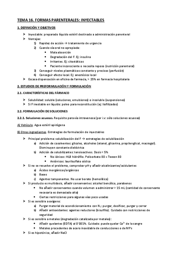 Miniatura del documento T16. Formas parenterales. Inyectables.pdf