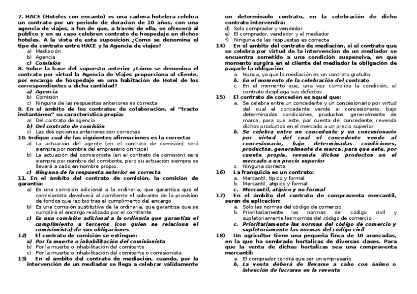 Miniatura del documento Examen Derecho empresarial II Contestado.doc