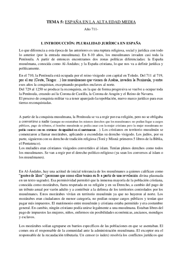 Miniatura del documento TEMA 5- ESPAÑA EN LA ALTA EDAD MEDIA.pdf