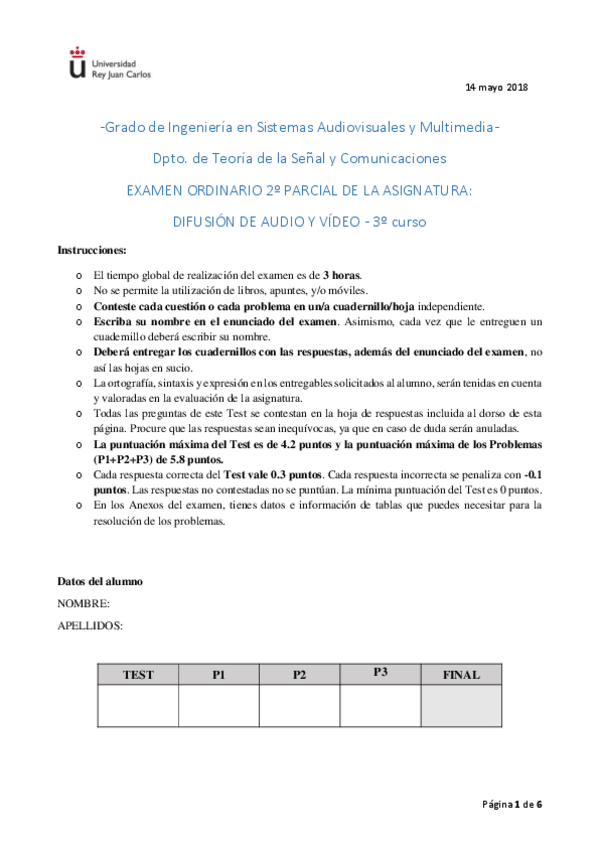 Miniatura del documento 2018 Examen Final DAV Parcial 2 Ex ORDIANRIO.pdf