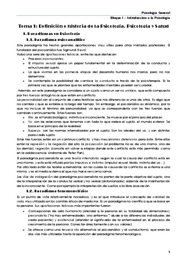 Miniatura del documento Tema 1. Definición e historia de la Psicología.pdf
