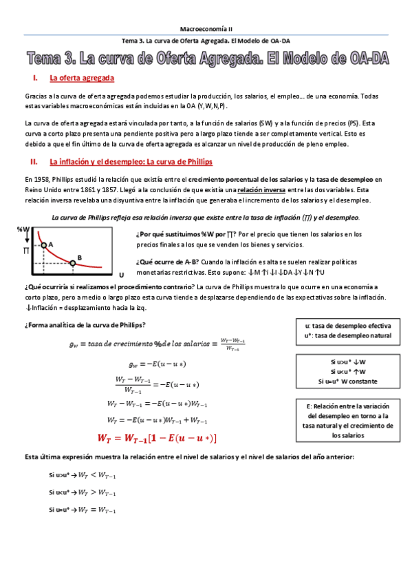 Miniatura del documento Tema 3. La curva de Oferta Agregada y el Modelo OA-DA.pdf