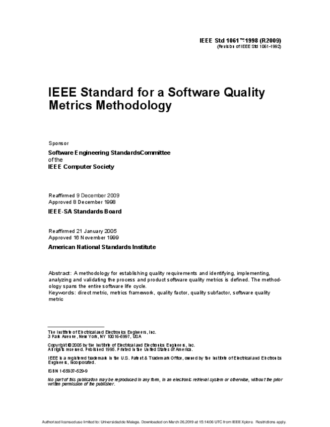 Miniatura del documento IEEE-1061-1998-Standard-for-a-Software-Quality-Metrics-Methodology.pdf