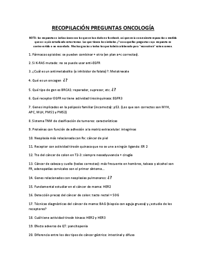 Miniatura del documento Recopilación preguntas oncología.pdf