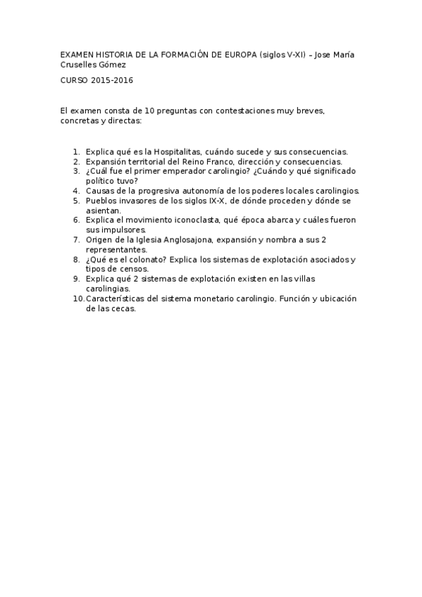 Miniatura del documento Examen-Formacion-de-Europa-s.V-XI-2015-2016.docx