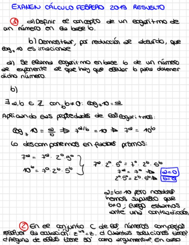 Miniatura del documento Resolución examen de Cálculo Febrero 2019.pdf