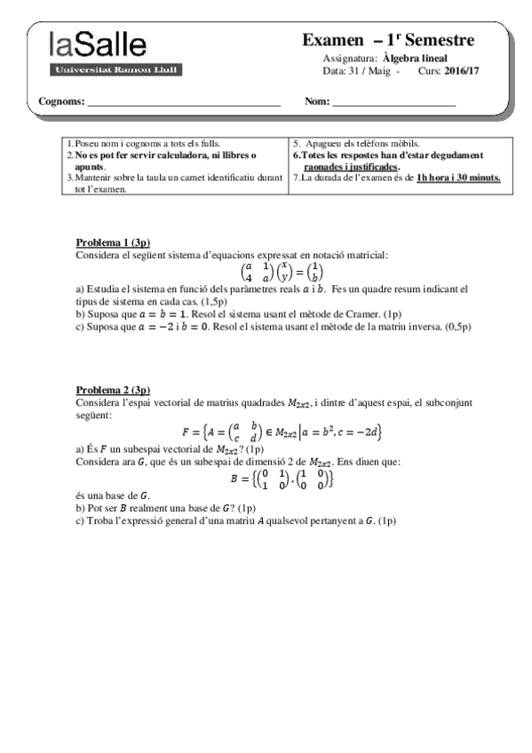 Miniatura del documento 11011Algebra16-17ExamenJuny1rSsolucionat.pdf