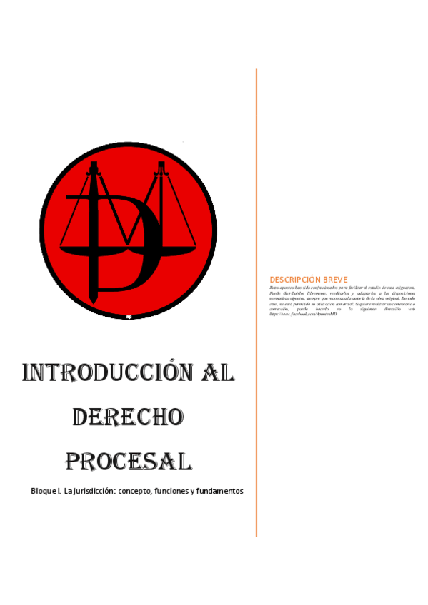 Miniatura del documento La jurisdicción. Concepto funciones y fundamentos.pdf