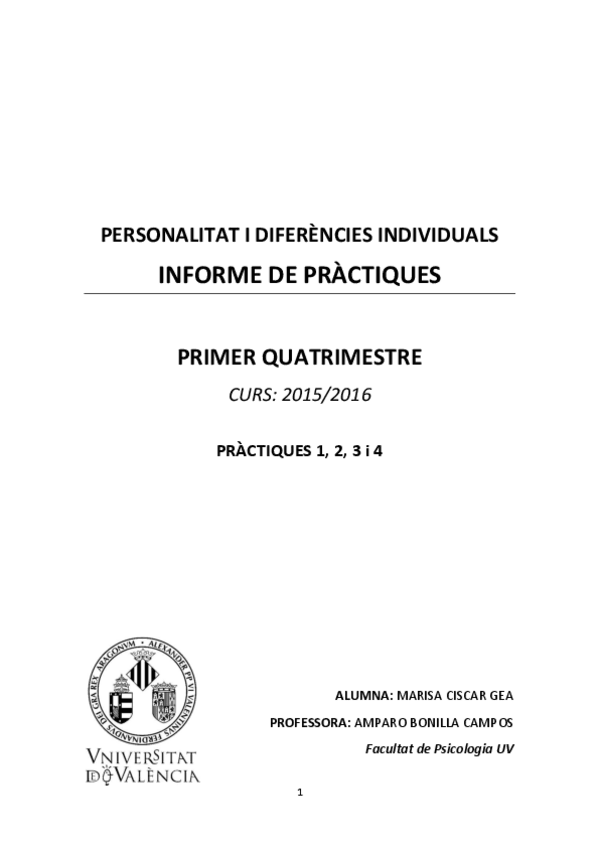 Miniatura del documento Quadern de pràctiques del primer quatrimestre 123 i 4 de Personalitat i diferències individuals.pdf