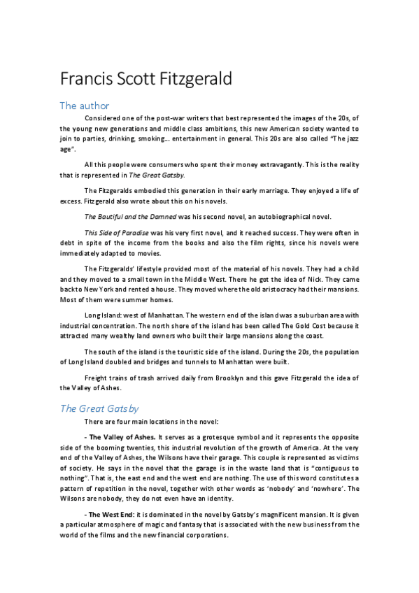 Miniatura del documento 7- THE GREAT GATSBY II Francis Scott Fitzgerald.pdf