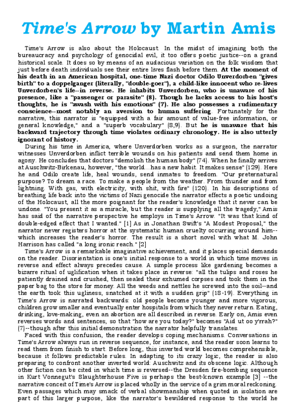 Miniatura del documento 001. Time_s Arrow review & analysis.pdf