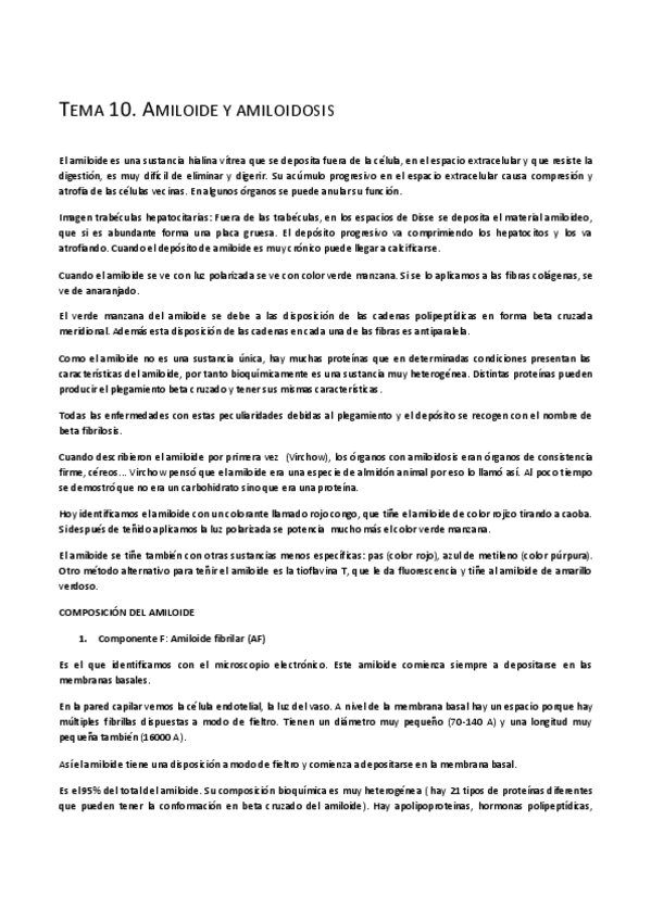 Miniatura del documento TEMA 10 AP. Amiloide y amiloidosis.pdf