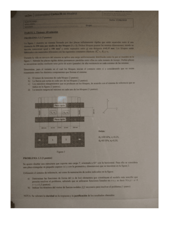 Miniatura del documento Examen Elasticidad 2019 Extraord Sol