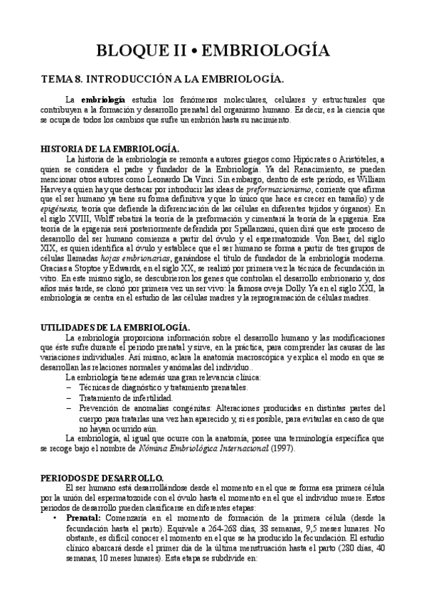 Miniatura del documento Anatomía II - Embriología.pdf