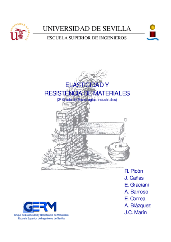 Miniatura del documento Elasticidad y Resistencia de Materiales (2 GITI).pdf