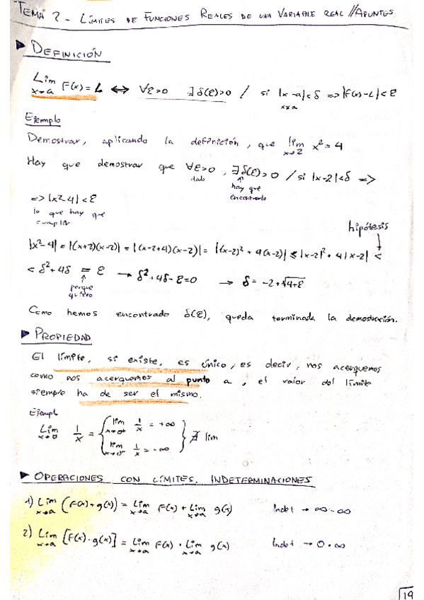 Miniatura del documento Calculo1 - Tema 2 - Teoría y Ejs