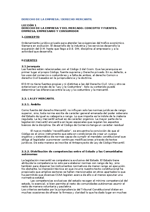 Miniatura del documento RESUMEN DERECHO DE LA EMPRESA 2019/20