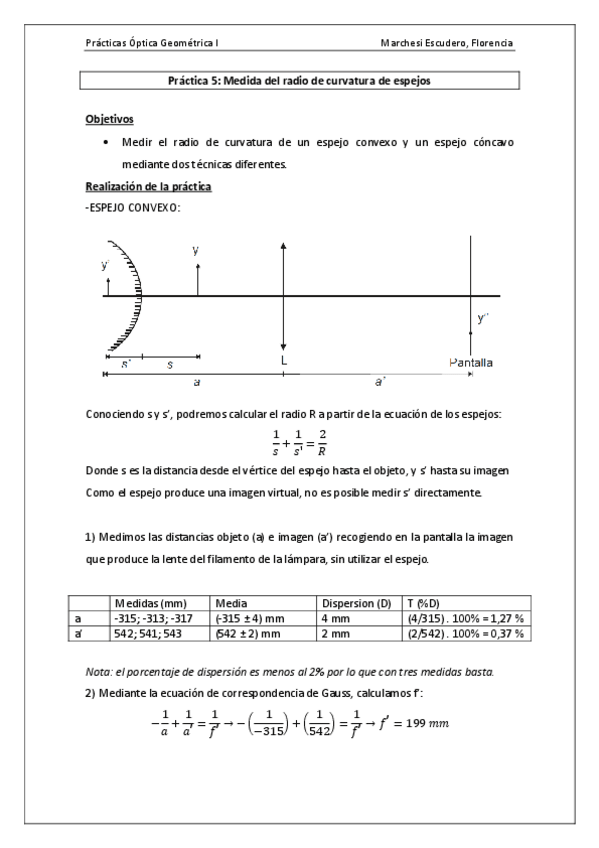 Miniatura del documento Práctica 5 - Medida del radio de curvatura de espejos.pdf