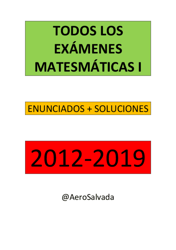 Miniatura del documento Examenes-Mates-I-2012-2019.pdf