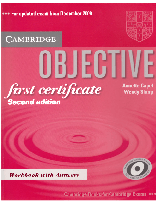 Miniatura del documento Cambridge Objective First Certificate (Workbook).pdf