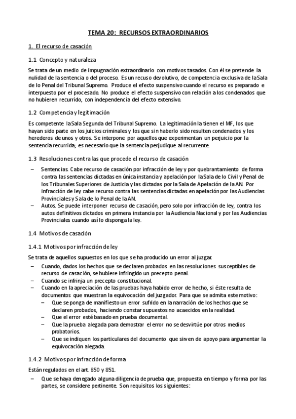 Miniatura del documento Tema 20 - Recursos extraordinarios.pdf