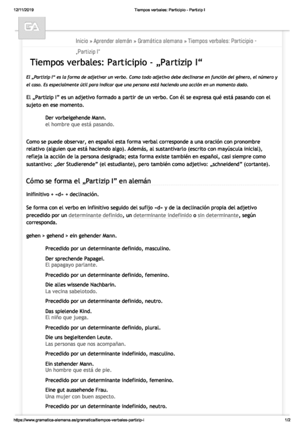 Miniatura del documento Tiempos-verbales-Participio-Partizip-I.pdf