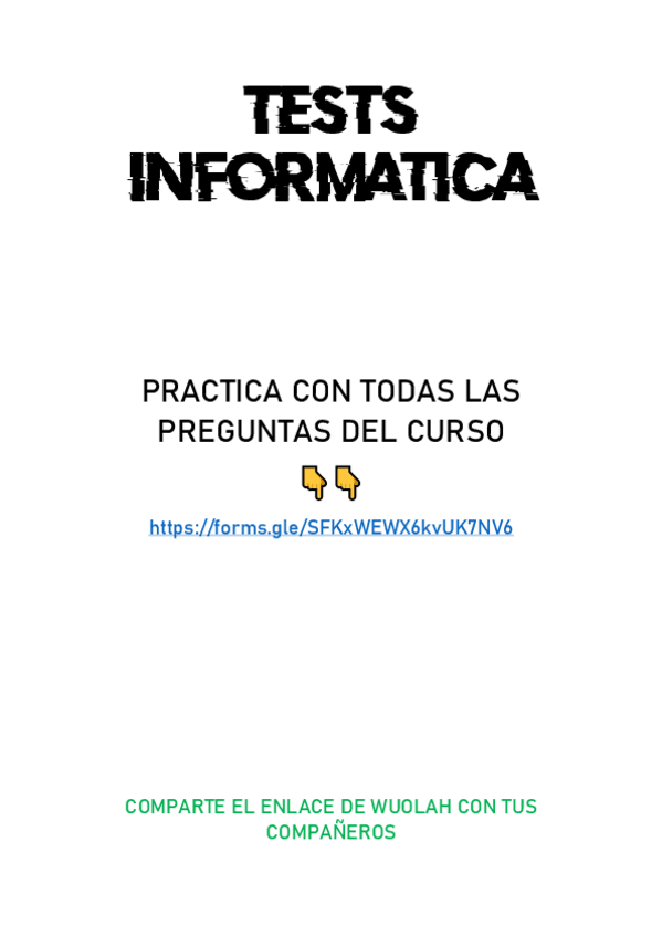 Miniatura del documento ⚠ TEST GLOBAL + SOLUCIONES (descargar)
