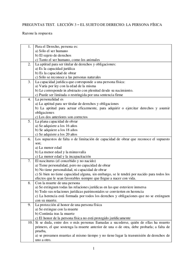Miniatura del documento test - lección 3 - ej sujeto de derecho - sin respuestas.pdf