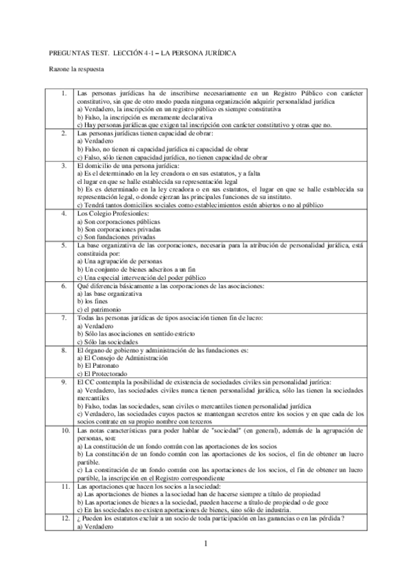 Miniatura del documento test - lección 4-1 - La persona jurídica. El objeto del derecho - sin respuestas.pdf